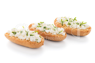 Crispbread with fromage