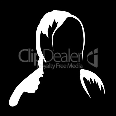 Silhouette of anonymous