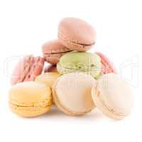 Colorful French Macarons