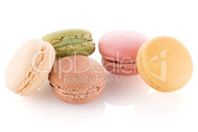 Colorful French Macarons