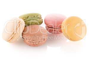 Colorful French Macarons