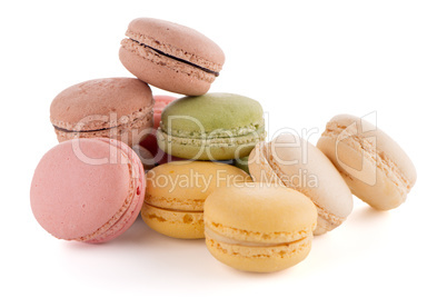 Colorful French Macarons