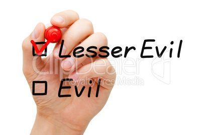 Lesser Evil Concept
