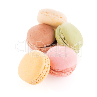 Colorful French Macarons