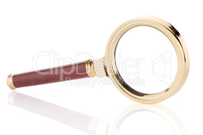 Old magnifying glass