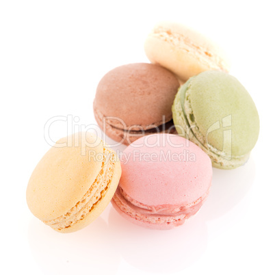 Colorful French Macarons