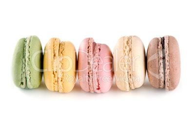 Colorful French Macarons