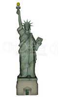 Statue of Liberty - 3D render