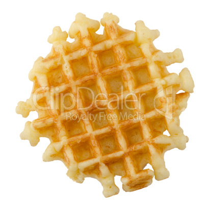 Crisp waffle