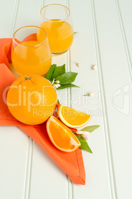 Freshly squeezed orange juice