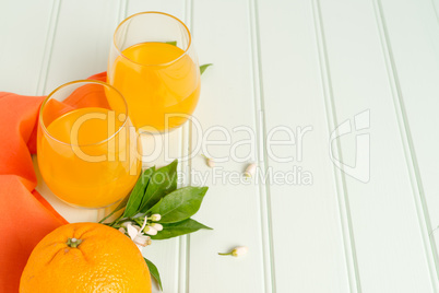 Freshly squeezed orange juice