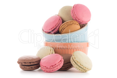 Colorful French Macarons