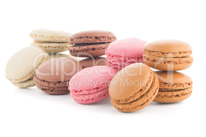 Colorful French Macarons