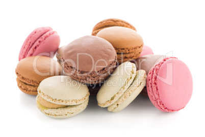 Colorful French Macarons