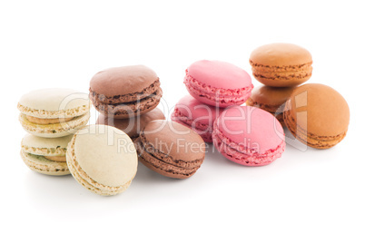 Colorful French Macarons