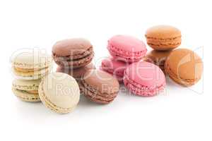 Colorful French Macarons