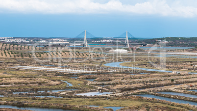 Bridge over the Guadiana River