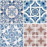 Vintage ceramic tiles