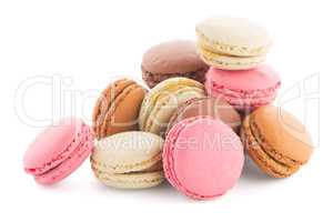 Colorful French Macarons