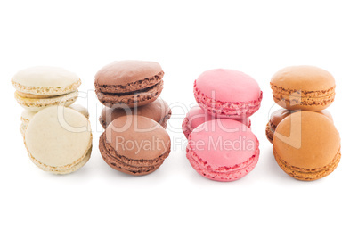 Colorful French Macarons