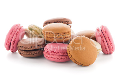 Colorful French Macarons