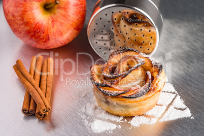 Apple cakes