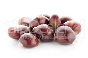 Chestnuts with shell