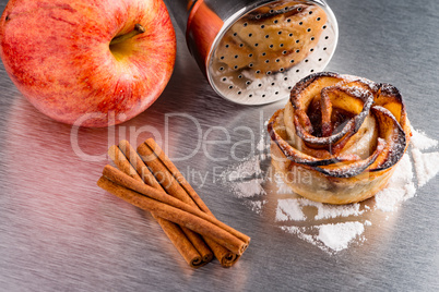 Apple cakes