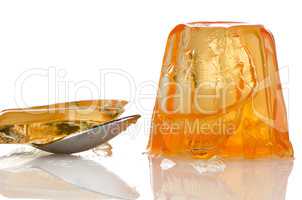 Orange gelatin