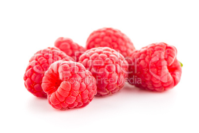 Ripe raspberry