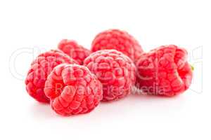 Ripe raspberry