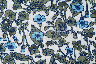 Fabric with floral patter