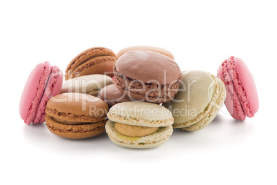 Colorful French Macarons