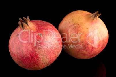 ripe pomegranate fruit