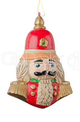 Red Christmas toy decoration