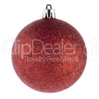 Red Christmas bauble