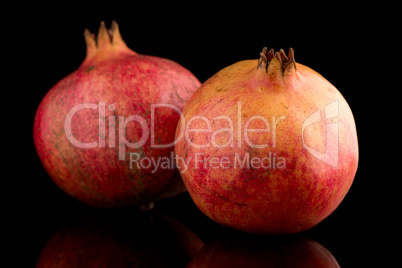 ripe pomegranate fruit