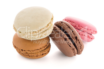 Colorful French Macarons