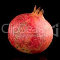 ripe pomegranate fruit