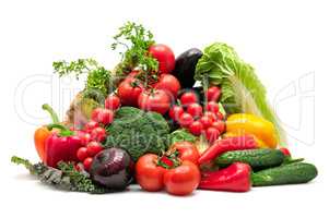 collection vegetables