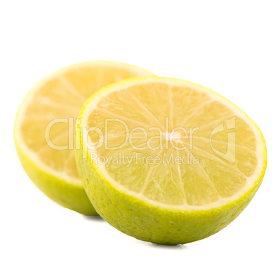 Fresh green limes