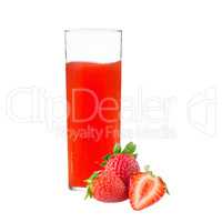 Strawberry juice