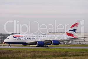 Airbus A380 Britsh Airways