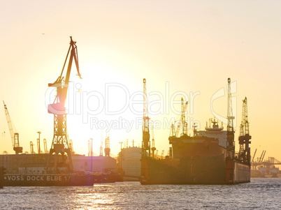 Trockendock Hafen Hamburg