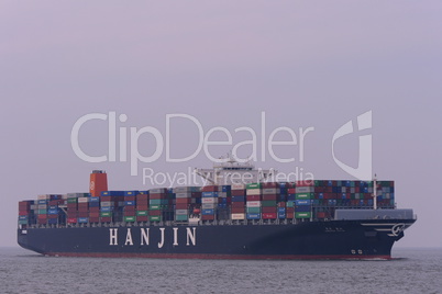 Containerschiff Hanjin Gold
