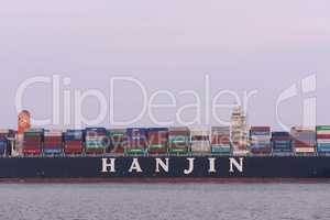 Containerschiff Hanjin Gold