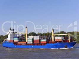 Containerschiff Hooge