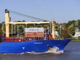 Containerschiff Hooge