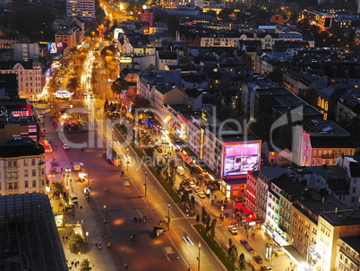 Reeperbahn bei Nacht