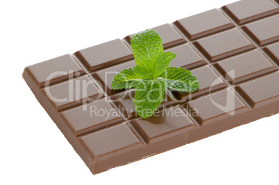 Closeup detail of chocolate
